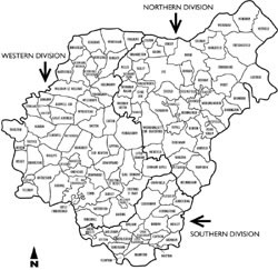 Diagram 8 - SCC Social Services Divisions within the Plan Area